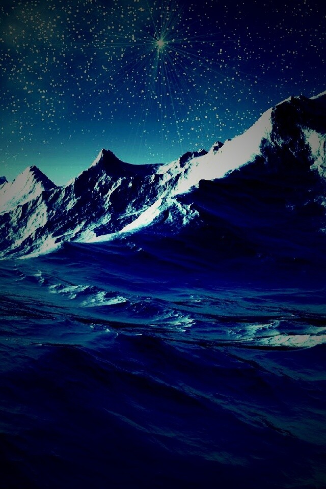 Северные горы обои