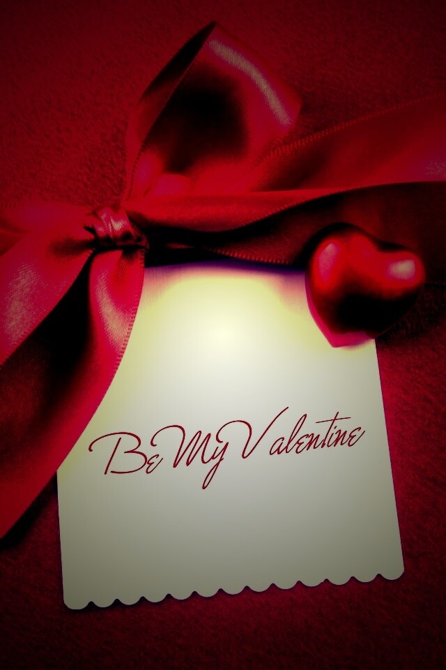 Открытка на день Святого Валентина обои