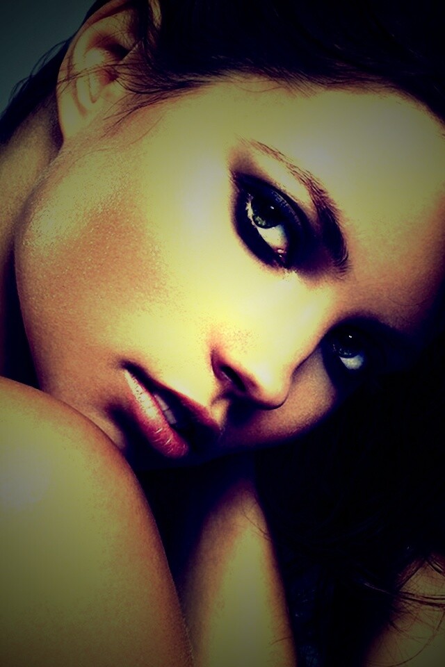 Позирующая модель обои