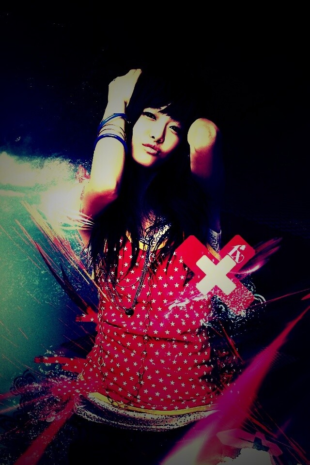 Гламурная китаянка обои