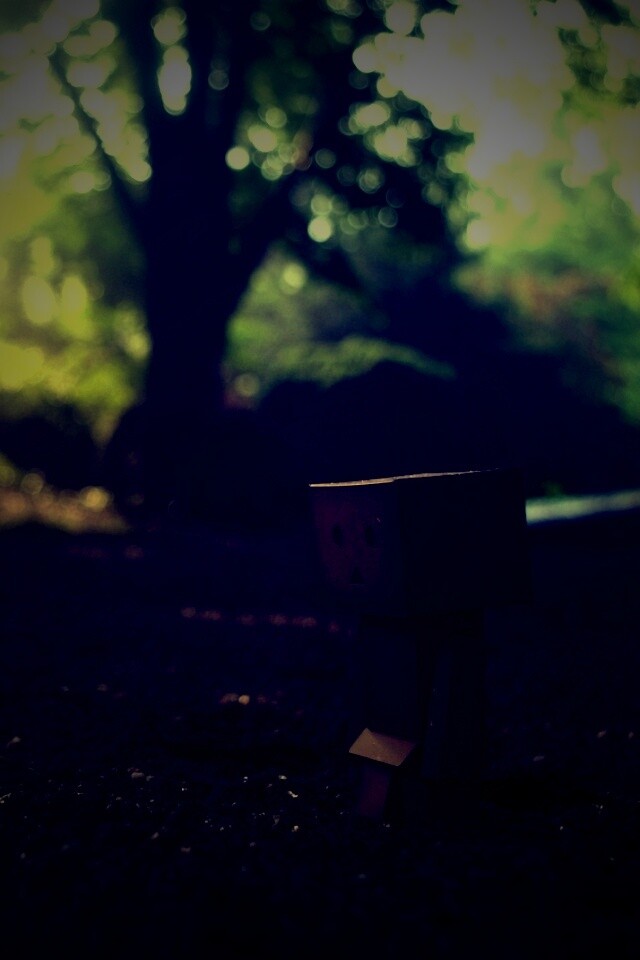 Картонный человечек обои