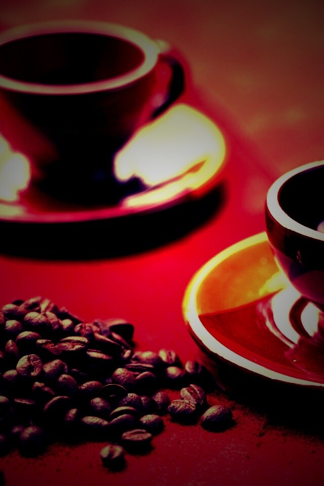 Кофейные чашки обои
