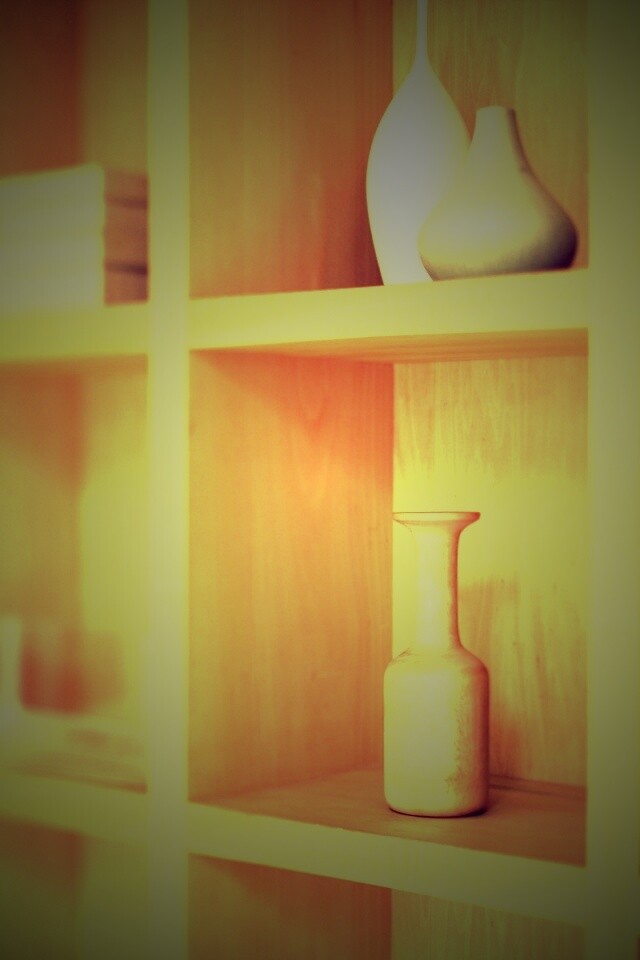 Вазы и книги обои