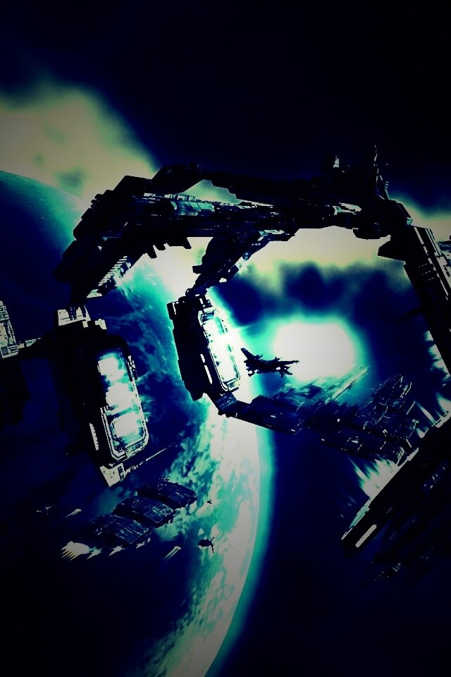 Космический корабль обои