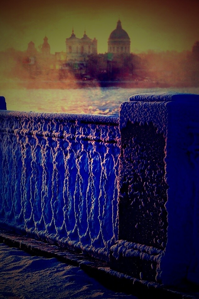 Набережная Невы обои