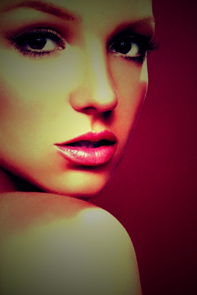 Лицо Бритни обои