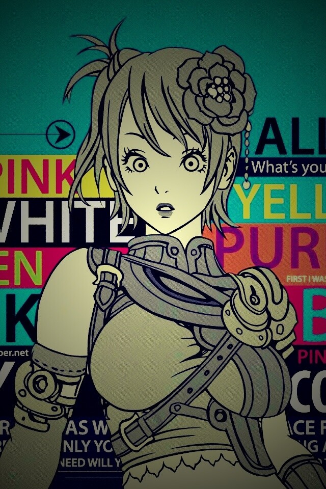 Раскрась её обои