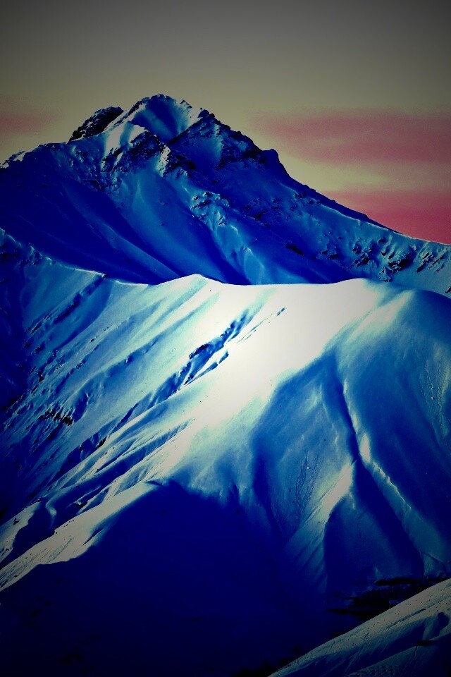 Снежные вершины обои