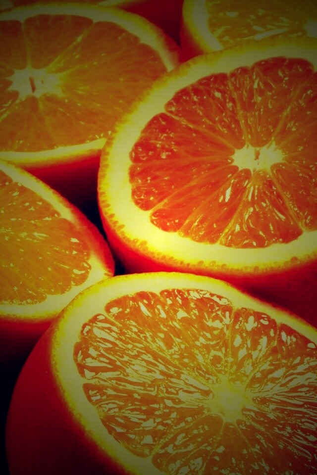 Апельсины обои