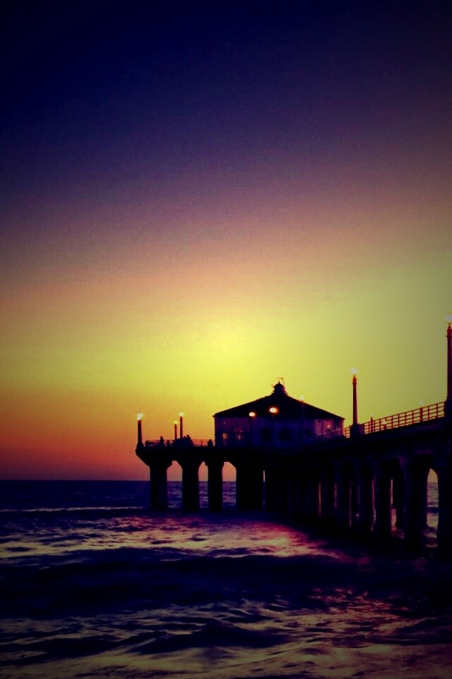 Пирс в Калифорнии обои