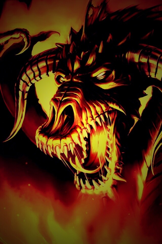 Рыцарь против дракона обои