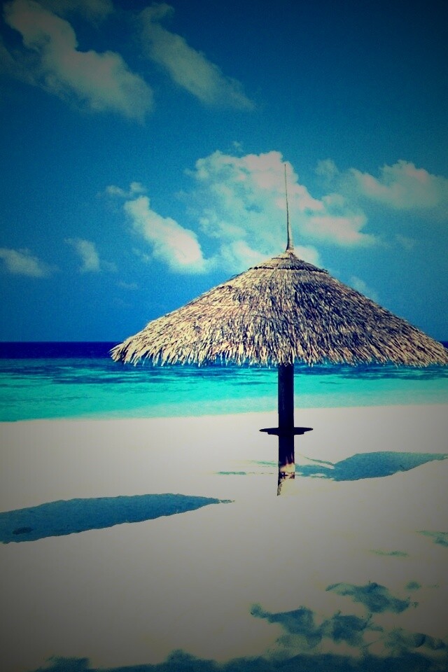 Рай на мальдивах обои