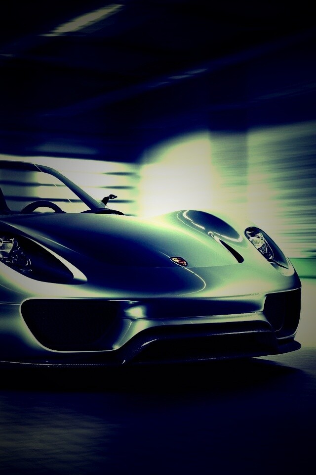 Porache 918 Spider обои