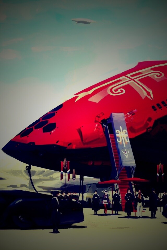 Встреча инопланетных гостей обои