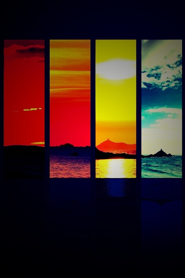 Небесный спектр обои