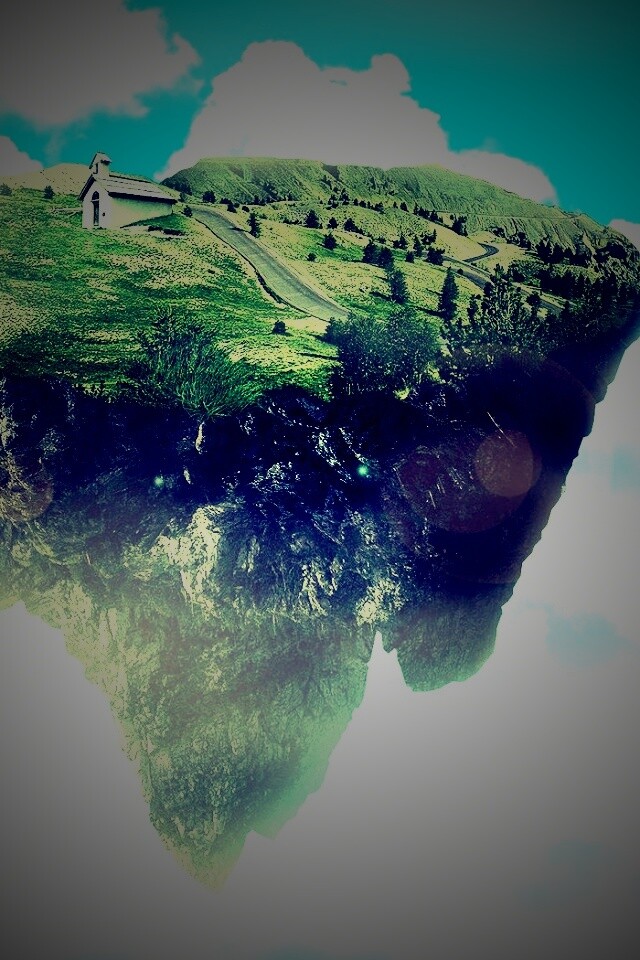 Летающий острв обои