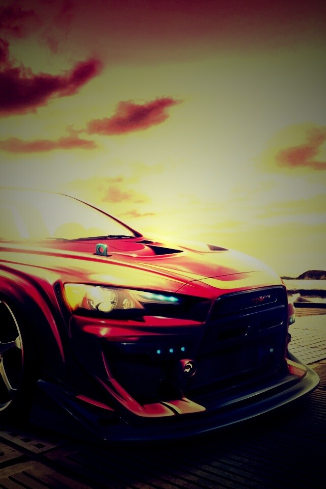 Mitsubishi тюнингованная обои