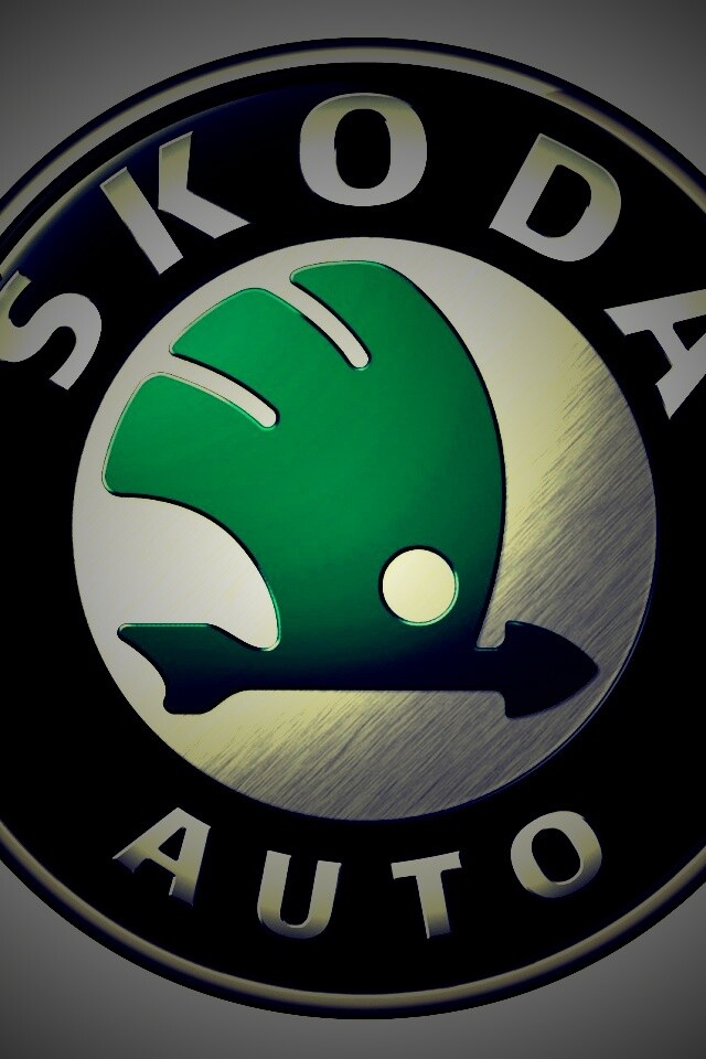 Логотип Skoda обои