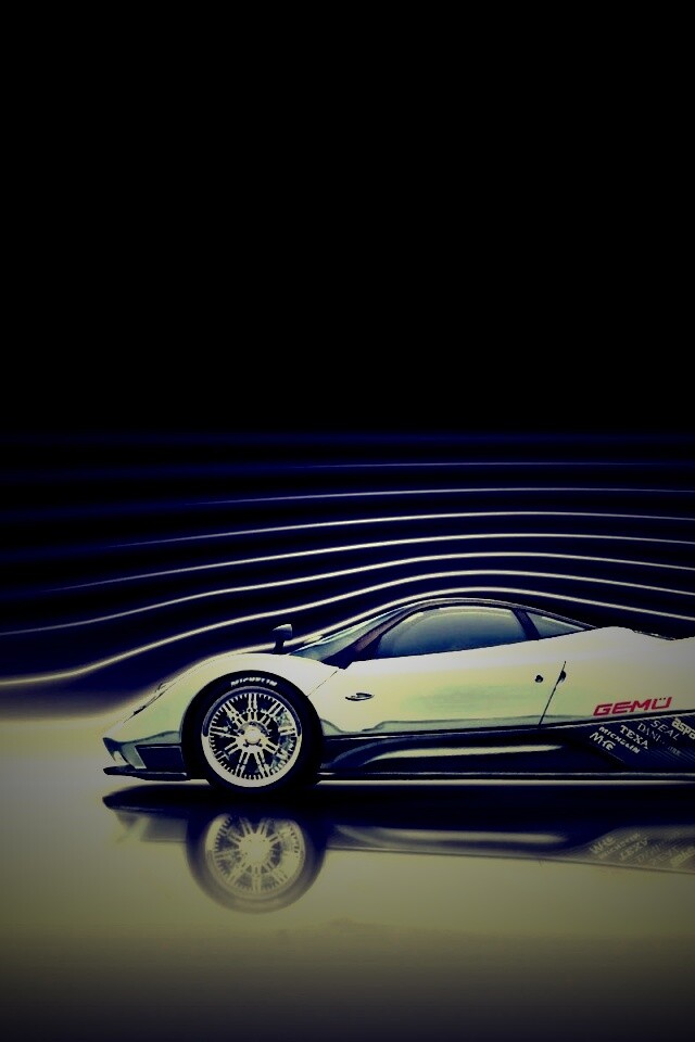 Аэродинамика Pagani Zonda обои