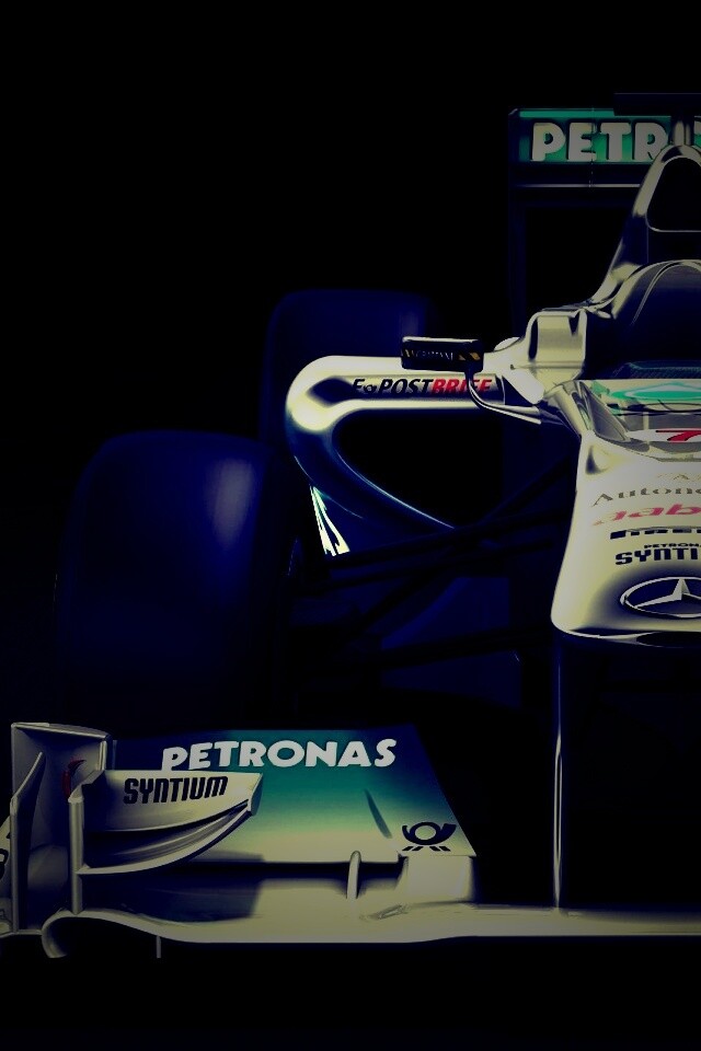 Болид Мерседес обои