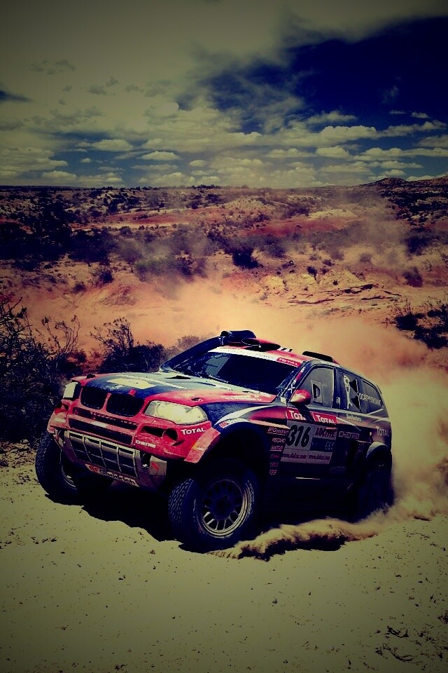 Раллийный BMW X3 обои
