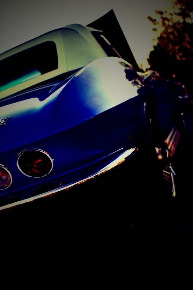 Ретро Chevrolet Corvette обои