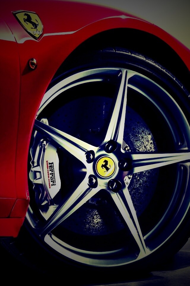 Колесо Феррари обои