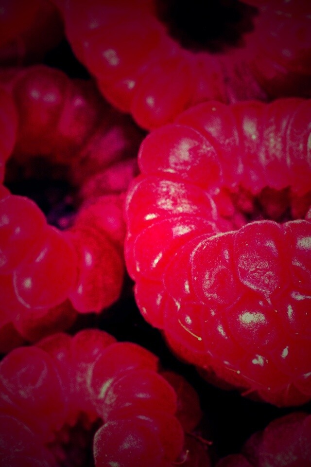 Вкусная малина обои