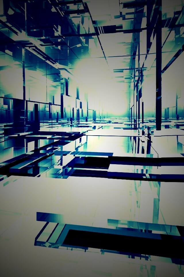 Бесконечные отражения обои