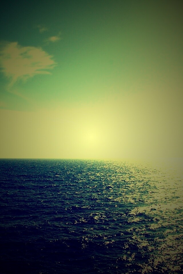 Бескрайнее море обои