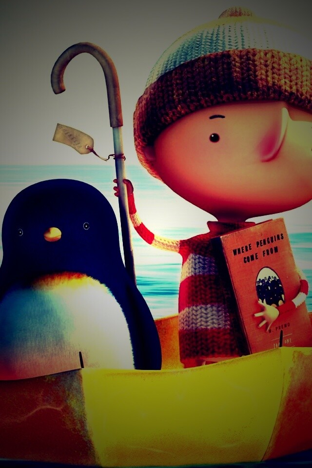 Откуда приходят пингвины обои