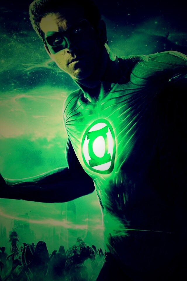 Зелёный фонарь обои