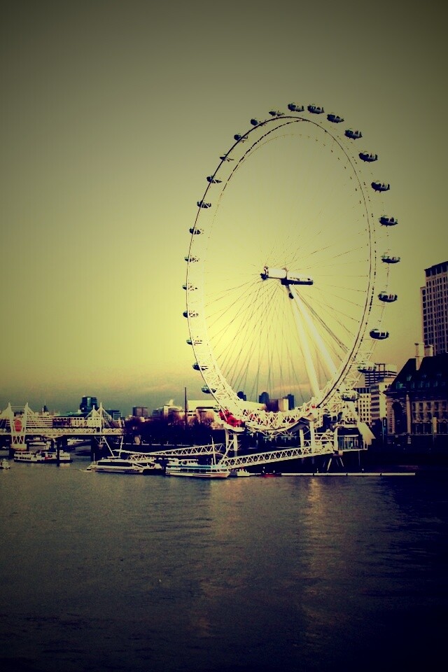 Колесо обозрения обои