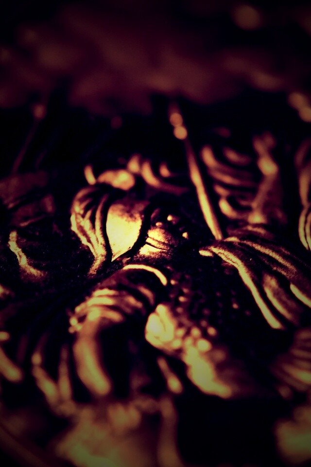 Монета в макро обои