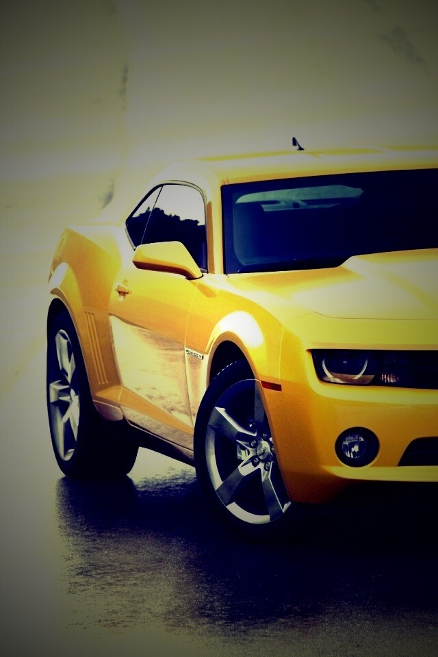 Шевроле Камаро на трассе обои