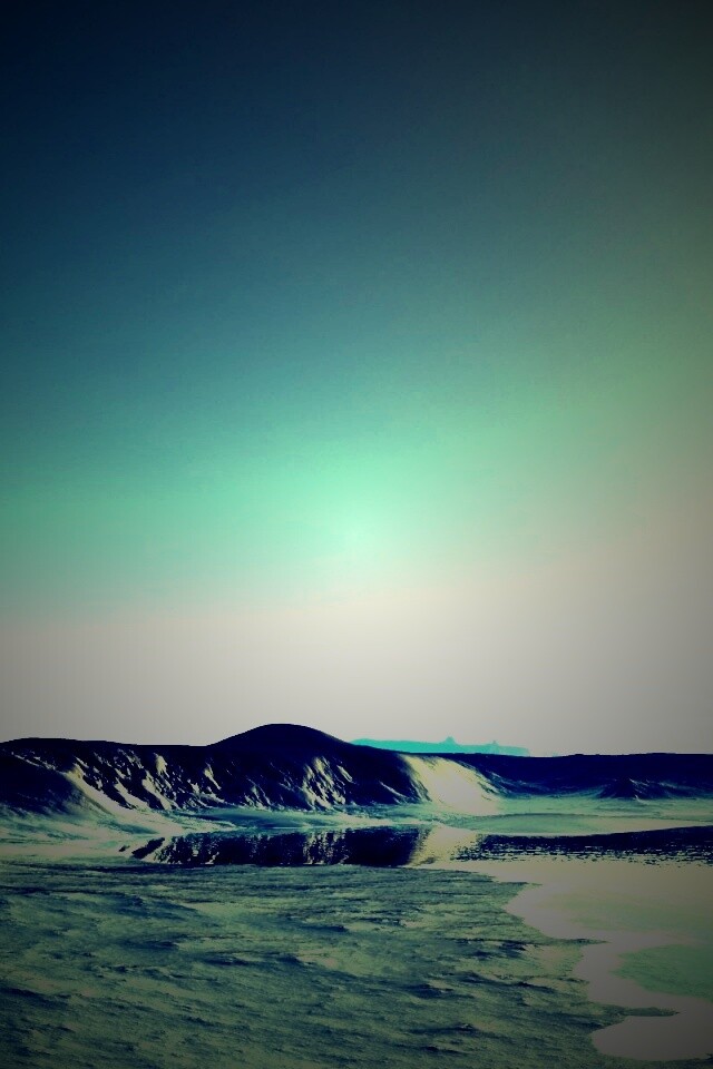 Холмистый пейзаж обои