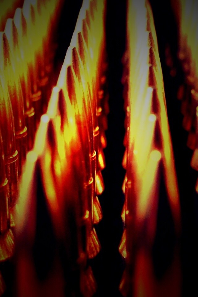 Стройные ряды патронов обои