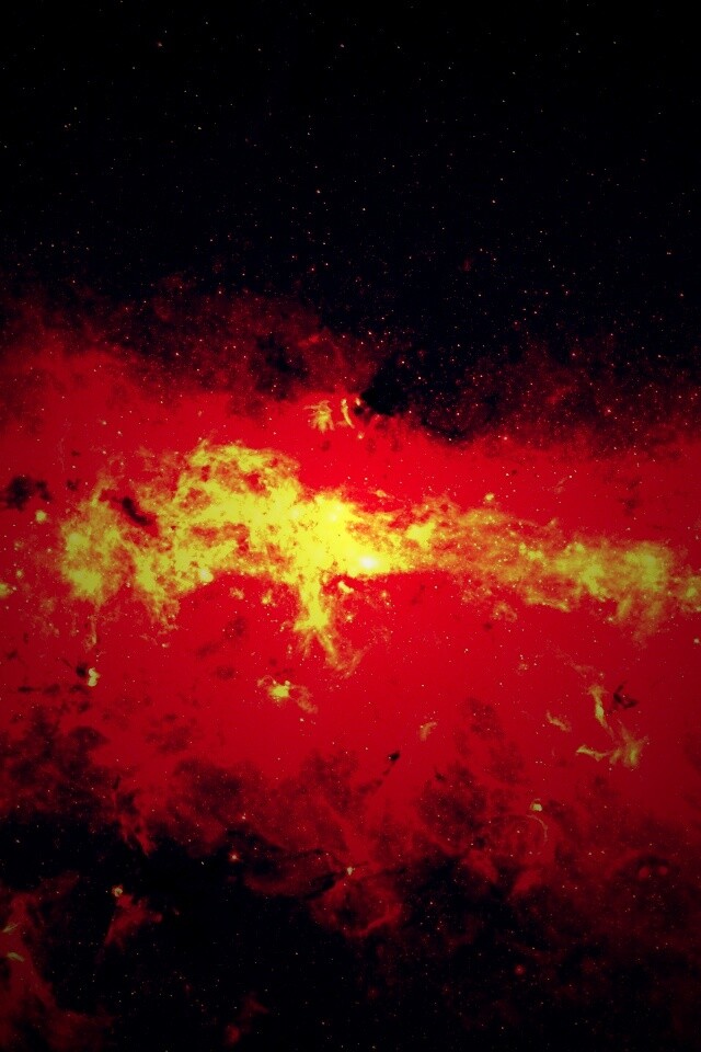 Кроваво-красная бездна обои