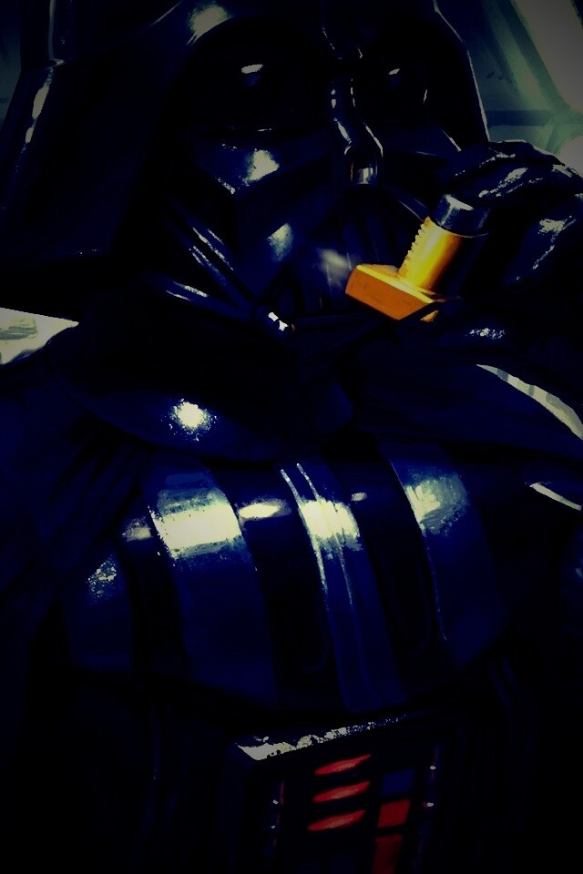 Дарт Вейдер с ингалятором обои