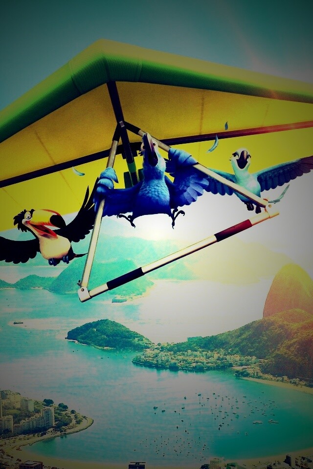 Герои мультфильма Рио обои