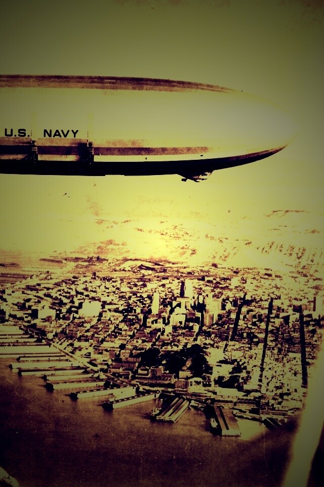 Дерижабль обои