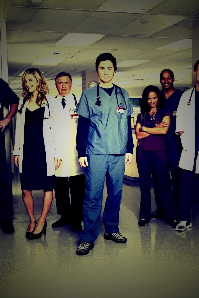 Герои сериала Клиника обои