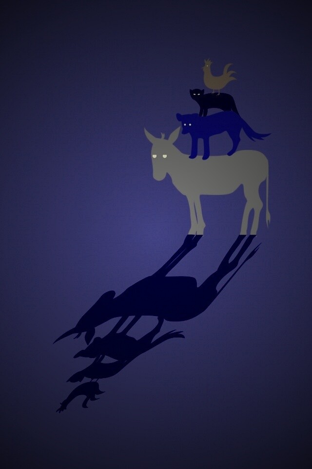 Бременские музыканты обои