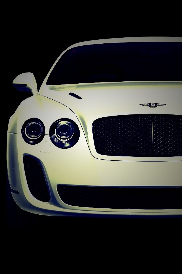 Белый Бентли Континентал обои