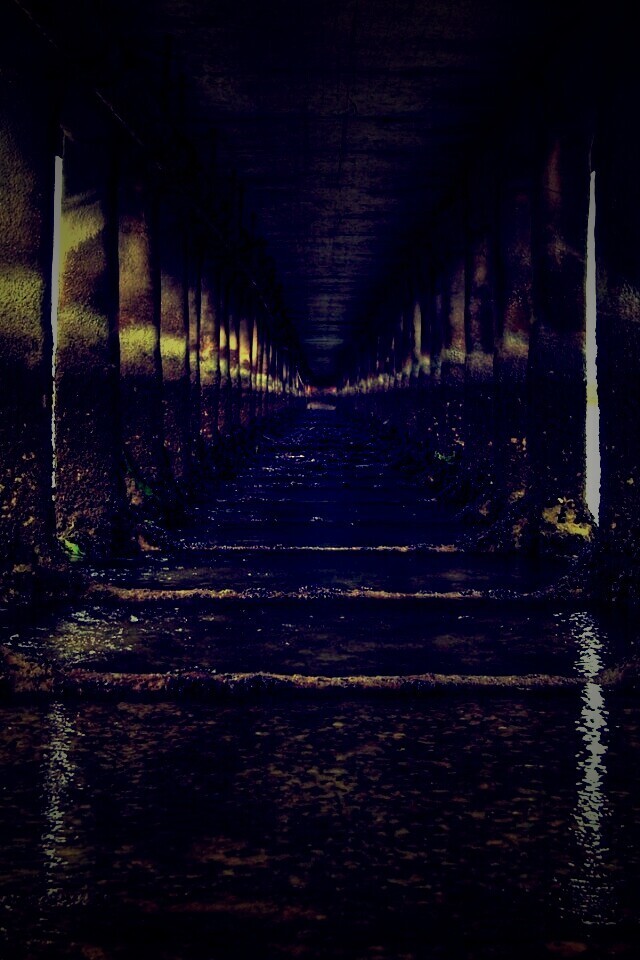 Туннель в бесконечность обои