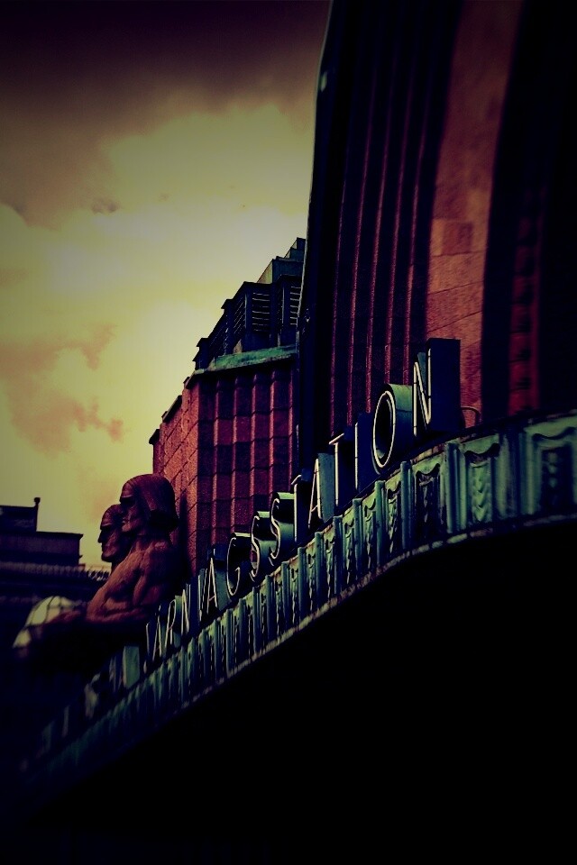 Вокзал Хельсинки обои