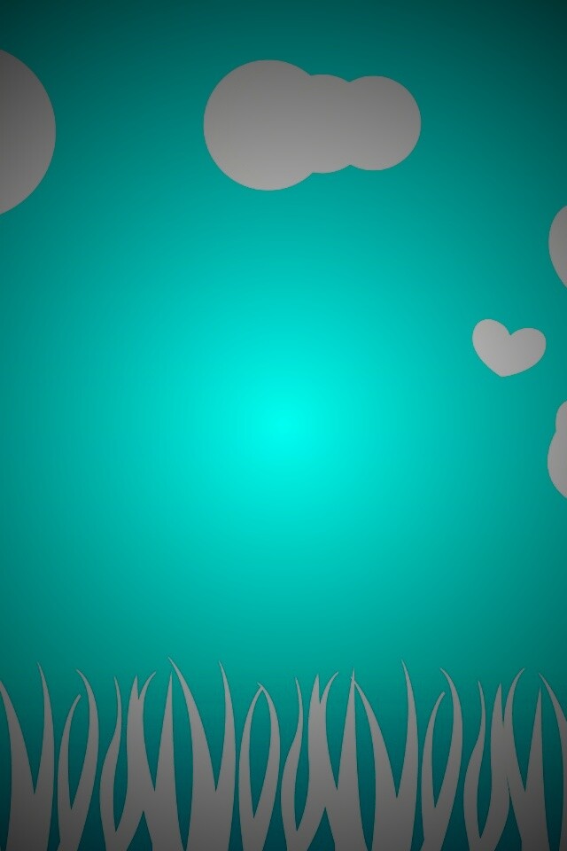 Бело-голубой мир обои