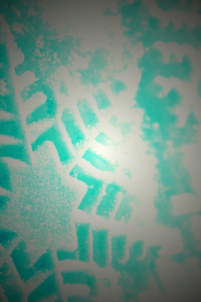 Голубая снежинка обои