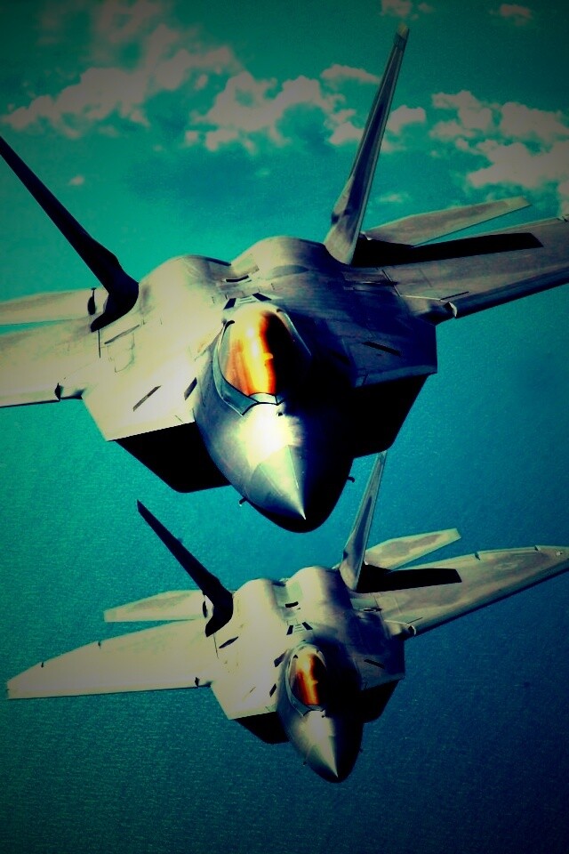 Истребители в небе обои