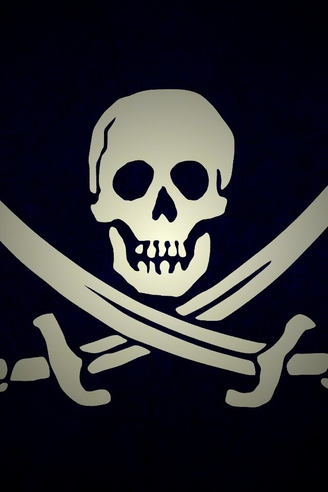 Пиратский флаг обои